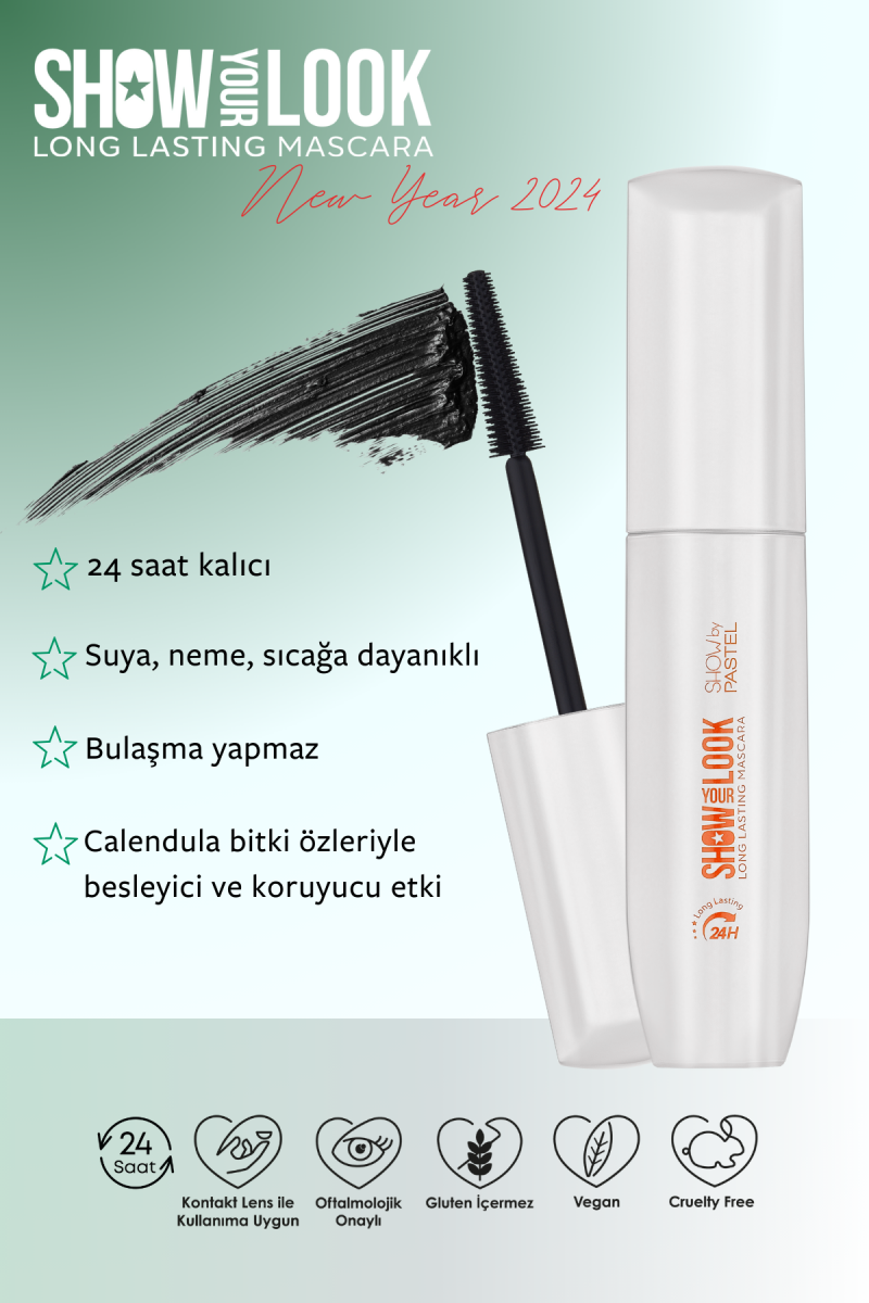 Pastel Show Your Look Long Lasting Mascara