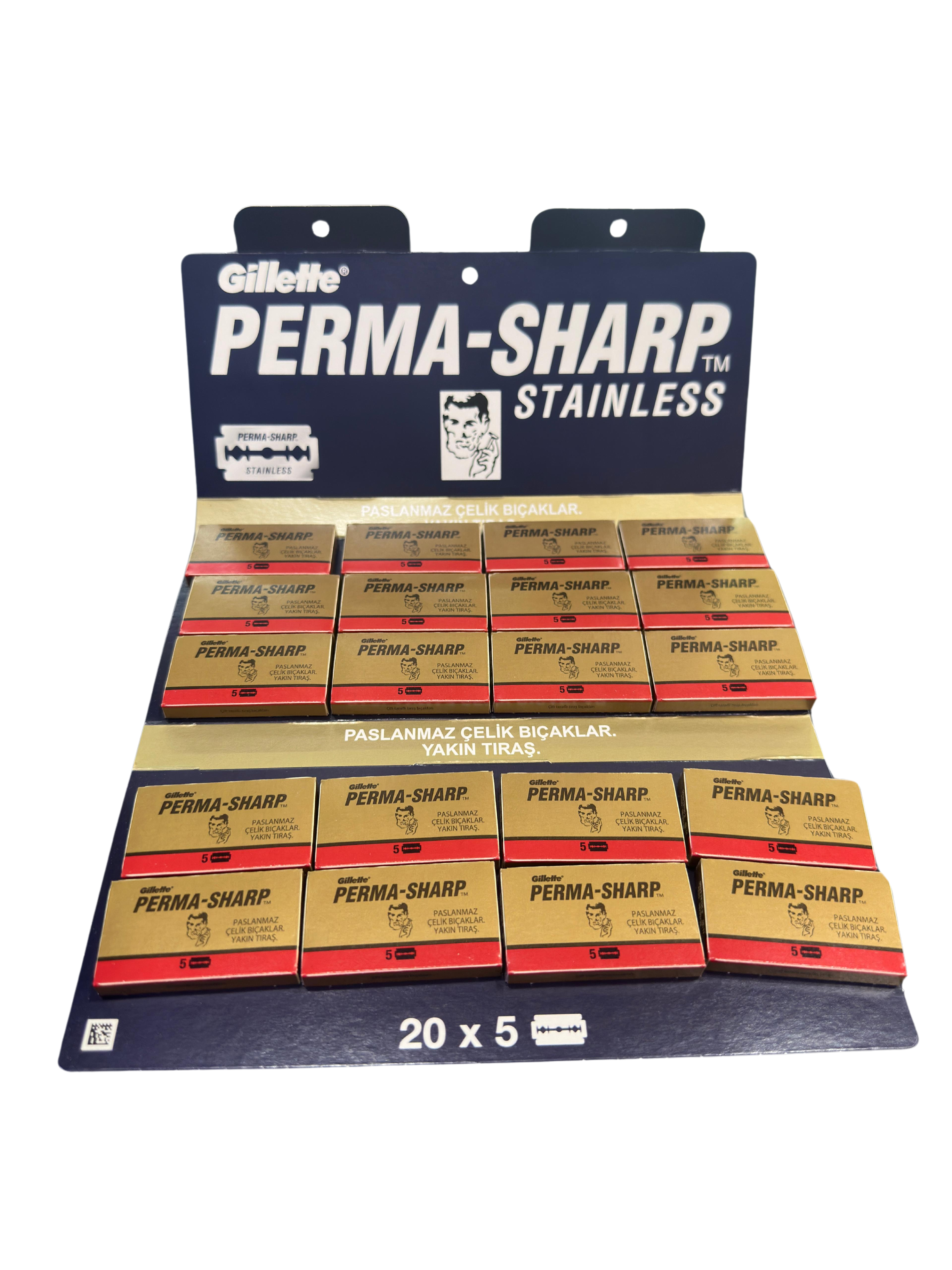 PERMA-SHARP YAPRAK JİLET 100'LÜ