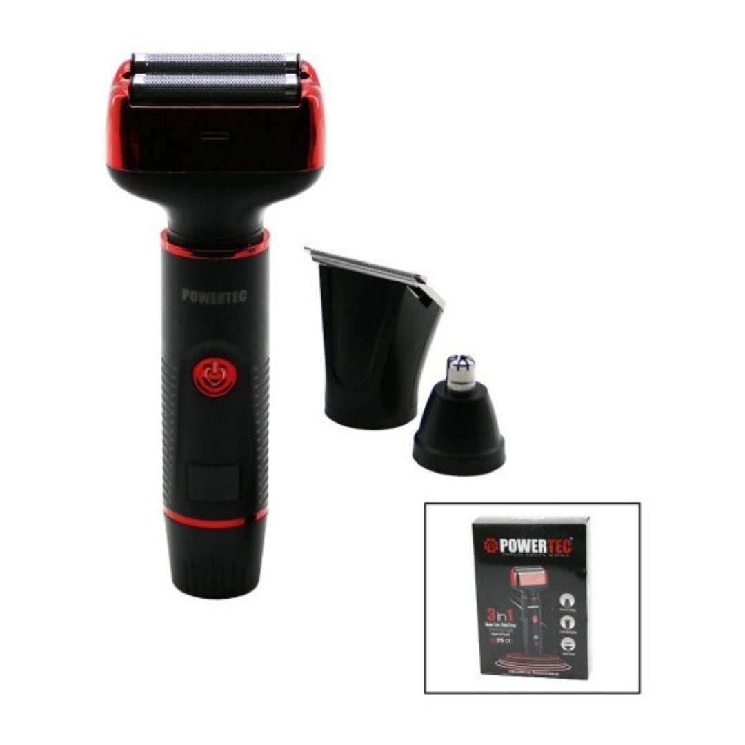 Powertec 3In1 Ense Burun Sakal Makinası Tr-275
