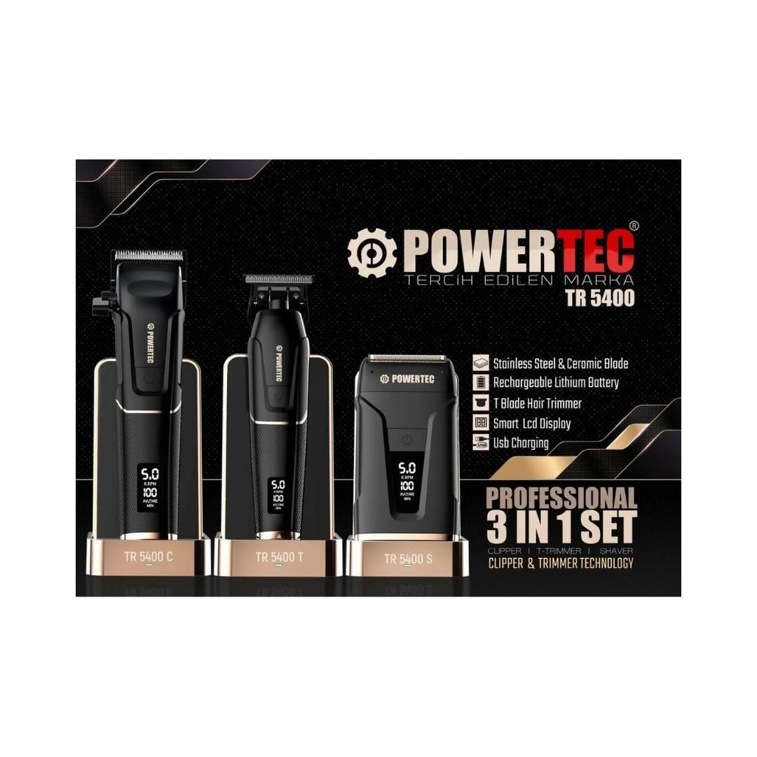 Powertec 3'lü Set TR-5400