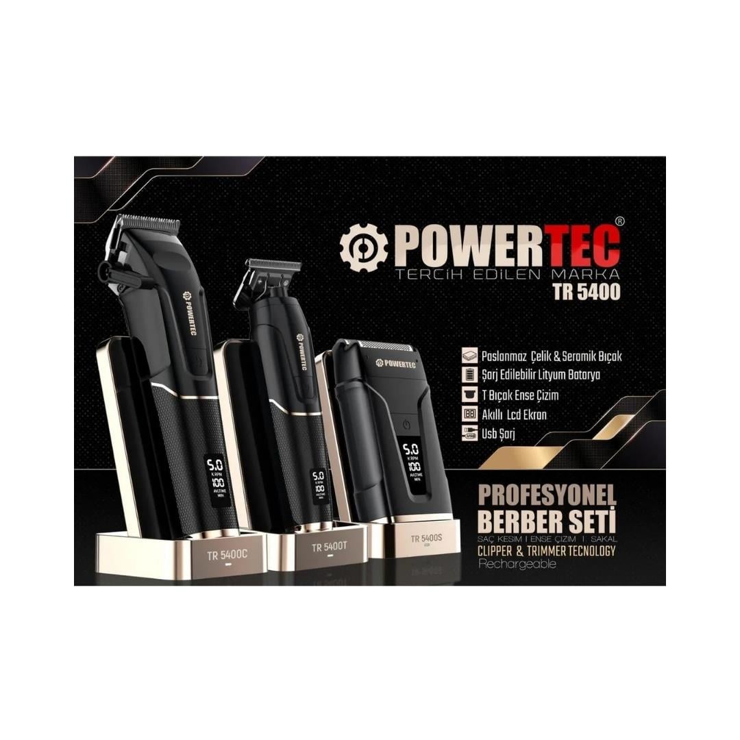 Powertec 3'lü Set TR-5400