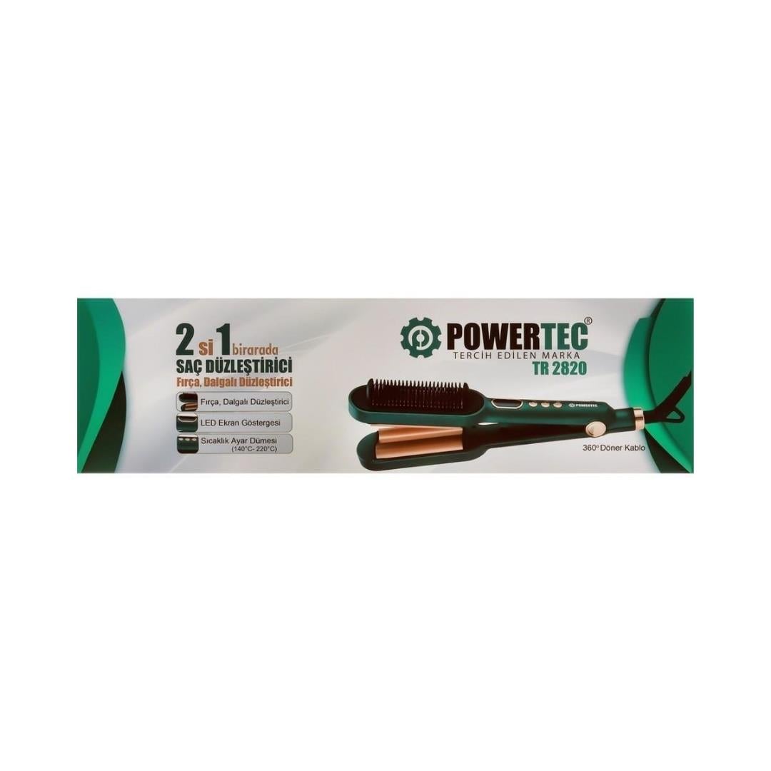 Powertec Dalgalı Saç Düzleştirici TR-2820