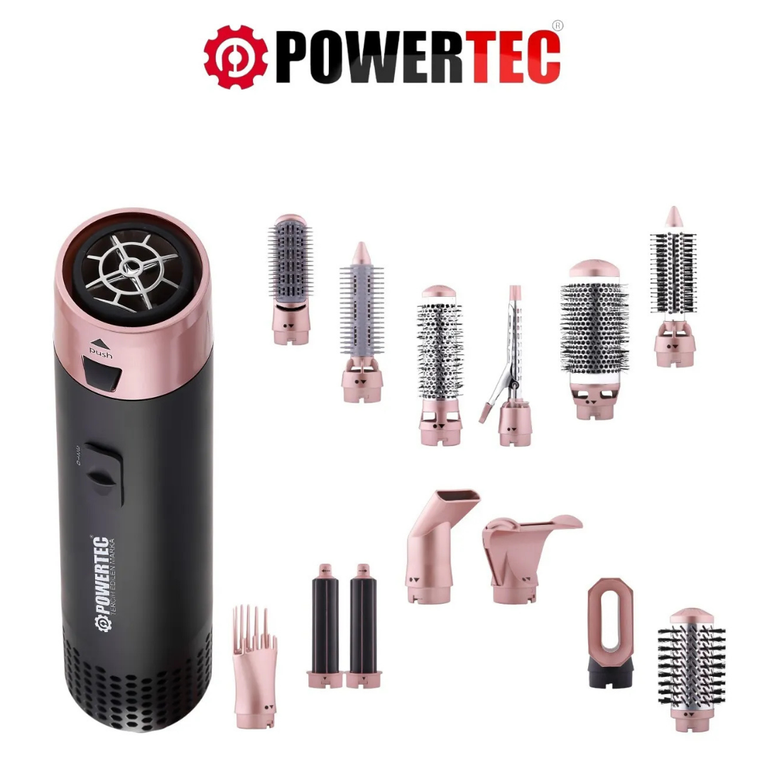 Powertec Saç Şekillendirici 13in1 Set TR-6666