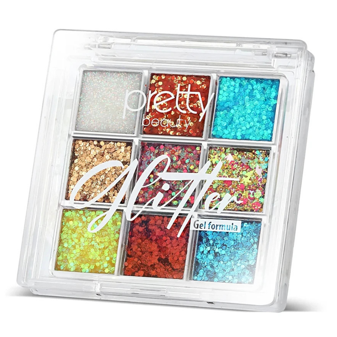 Pretty 9'lu Glitter PB-203