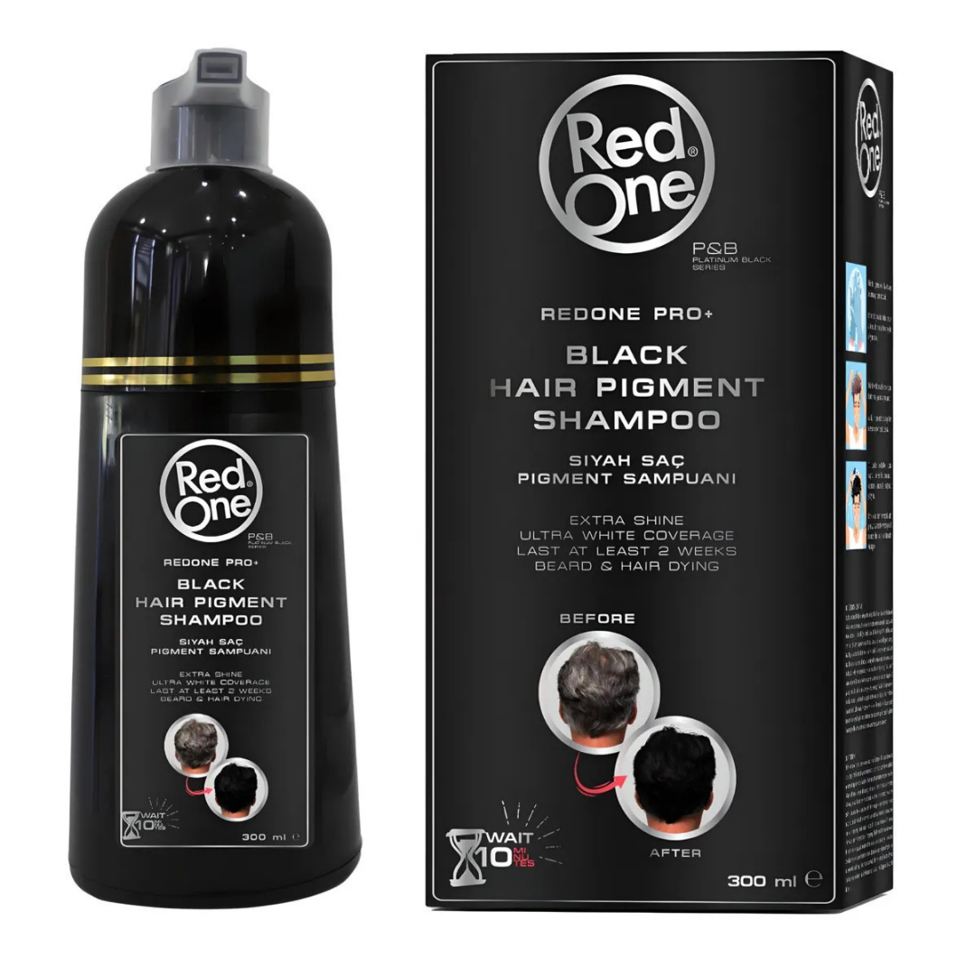 Red One Hair Pigment Şampuan 300ml. Black