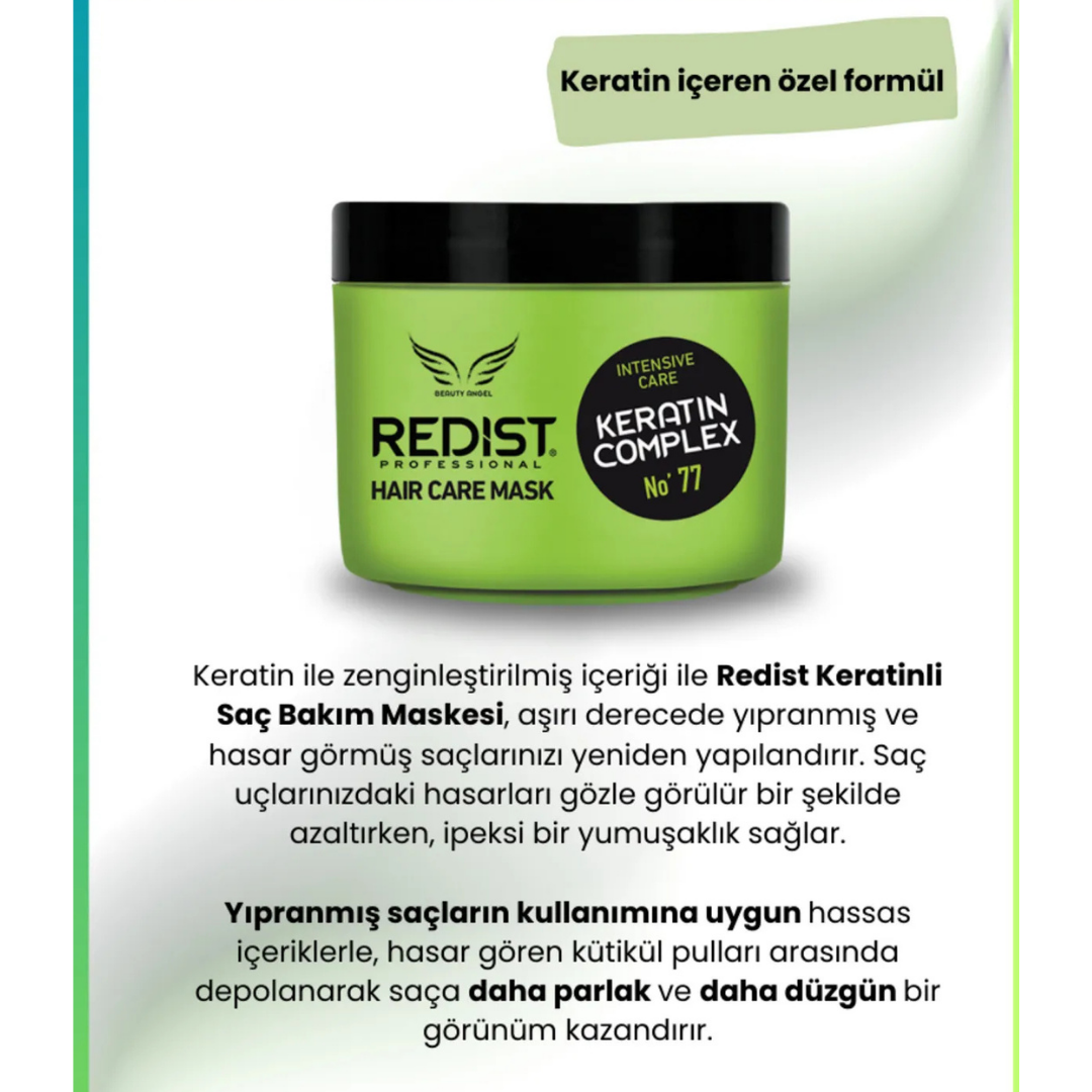 Redist Saç Maskesi 475ml. Keratin