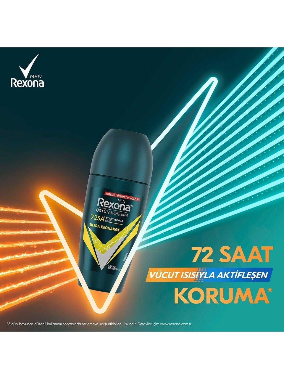 Rexona Men Roll-On 50ml. Ultra Recharge