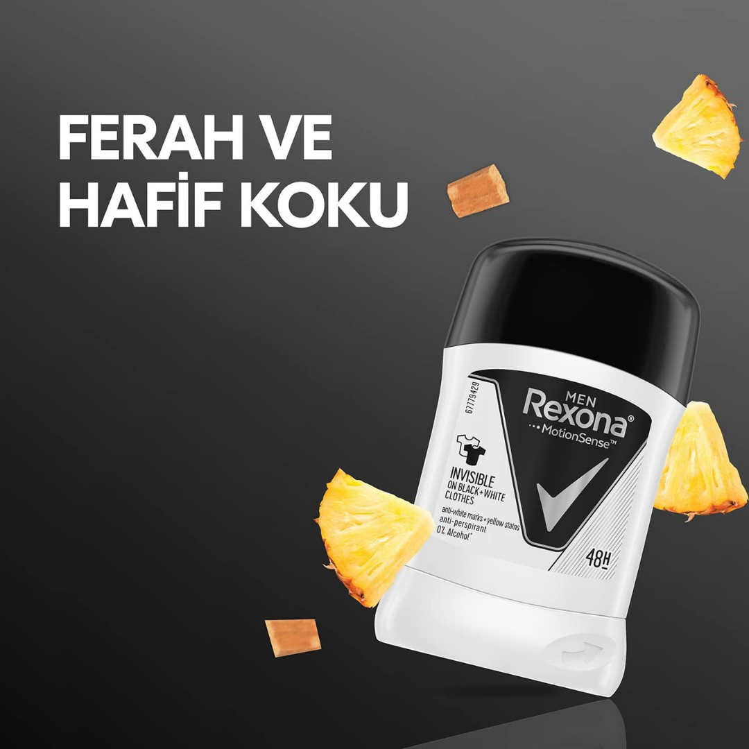 Rexona Men Stick 40gr. Antibacterial & Invisible