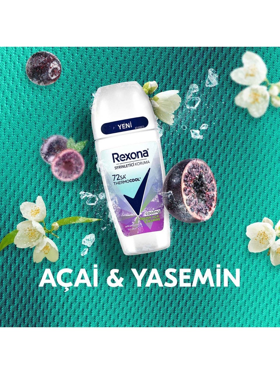 Rexona Roll-On 50ml. Frozen Açai & Jasmine