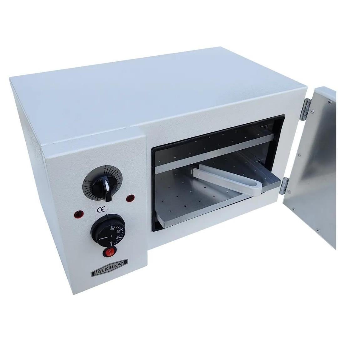 S-590 Ege Kırkan Isıtmalı Sterilize Cihazı (Beyaz)