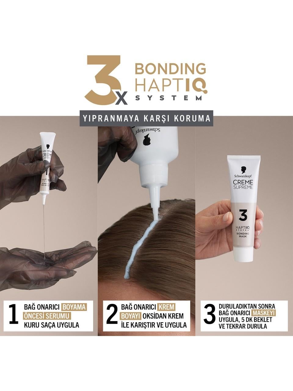 Schwarzkopf Creme Supreme Kit Boya 6-16 K.A.Kahve