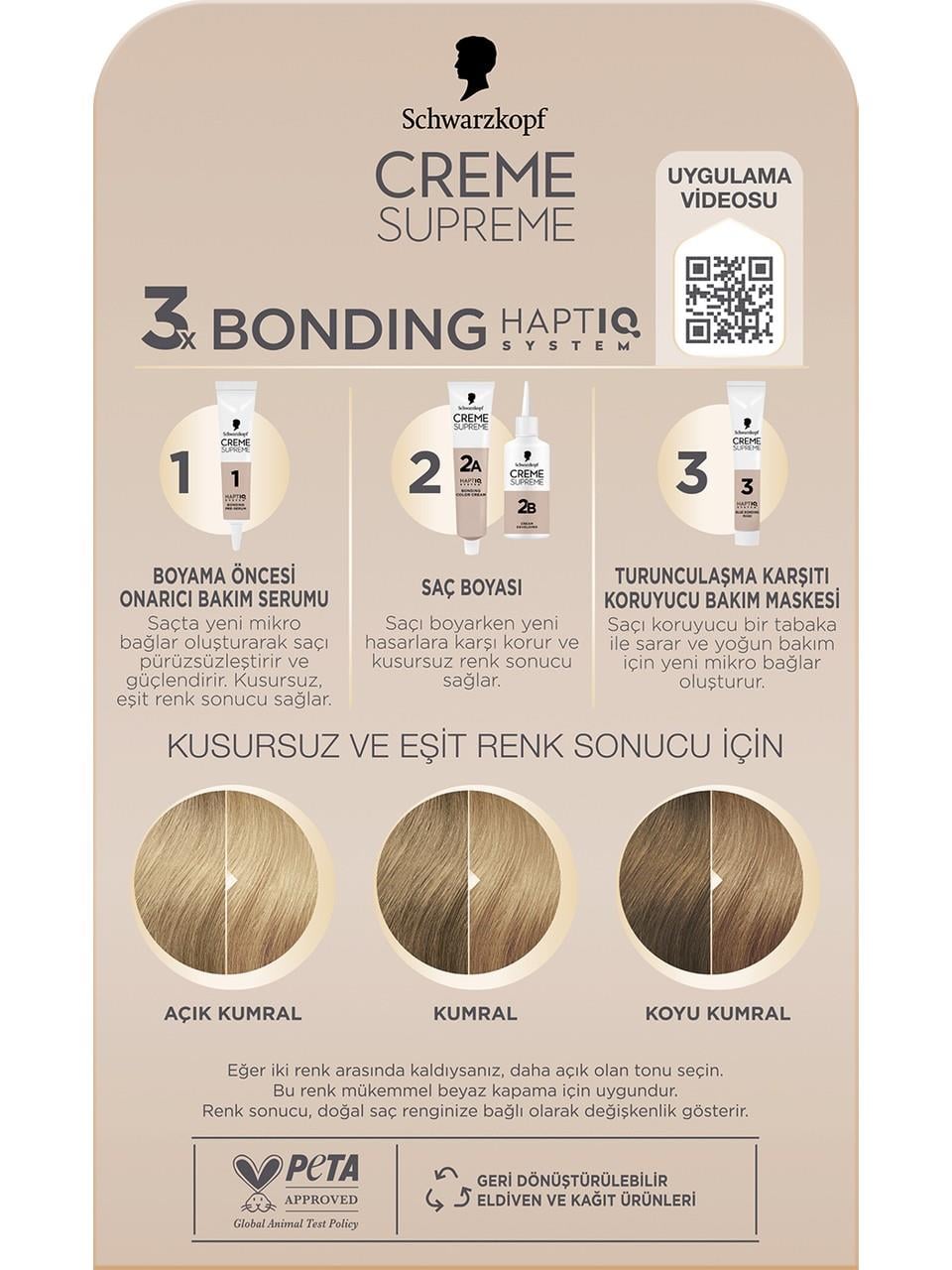 Schwarzkopf Creme Supreme Kit Boya 7-16 K.S.Kumral