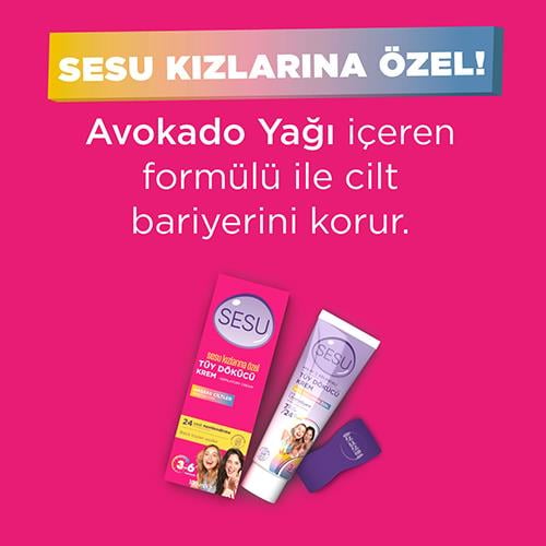 Sesu Tüy Dökücü Krem 100ml. Ağdaya İlk Adım