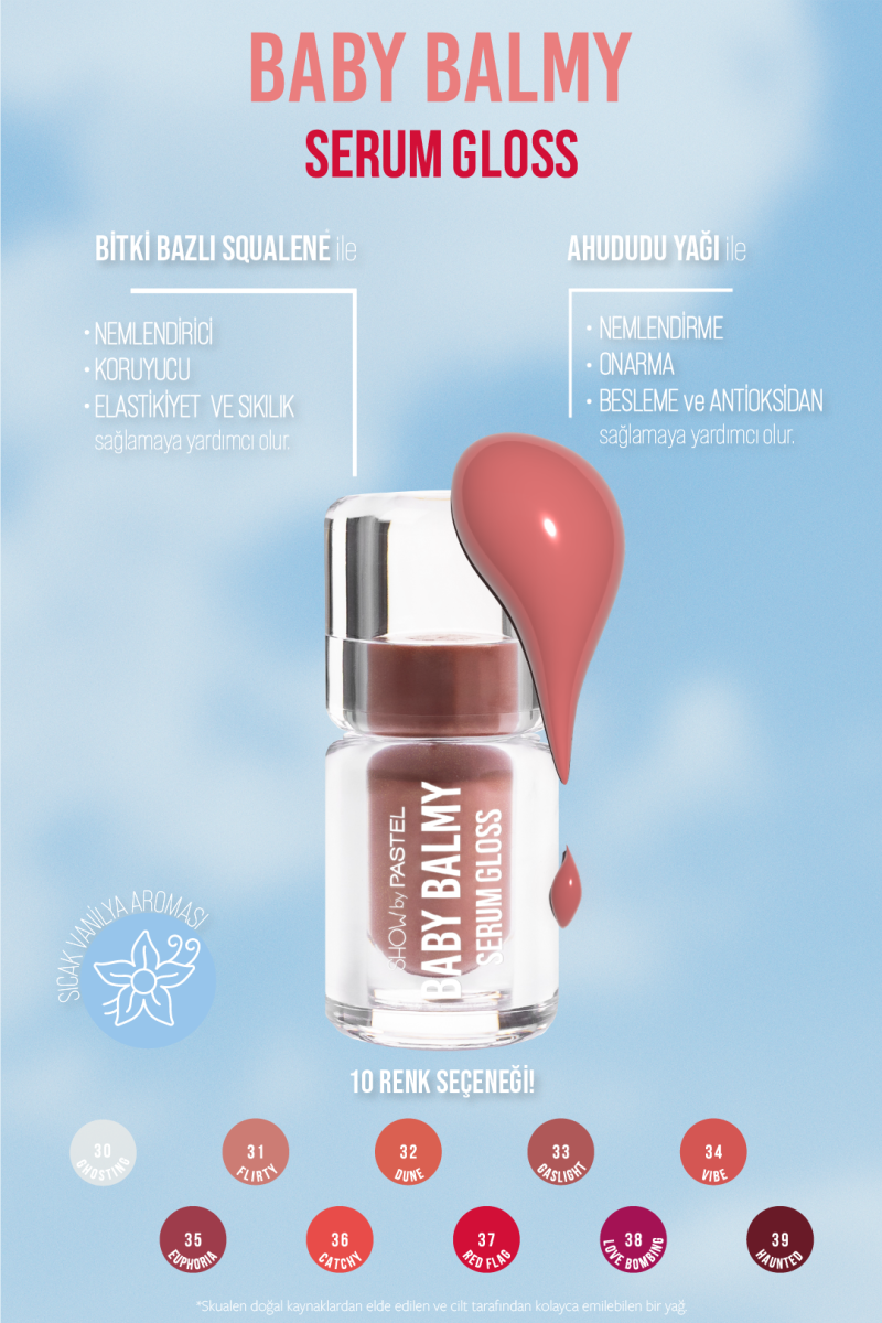 Show by Pastel  Baby Balmy Serum Glose 33 Flirty