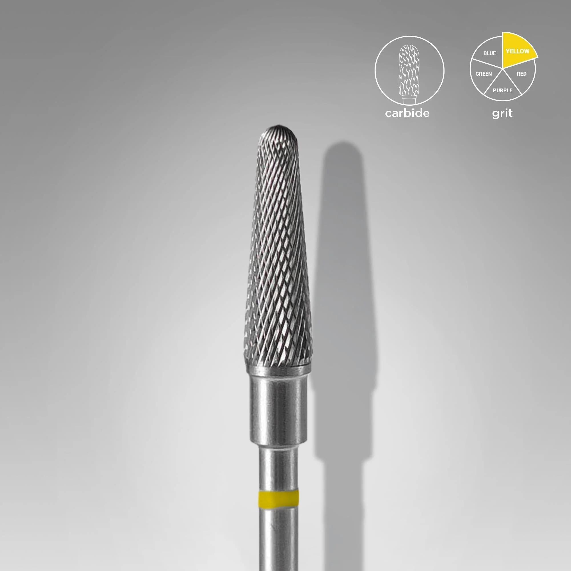 STALEKS PRO ÇELİK K.KONİ FREZE SARI 4,0mm/13mm
