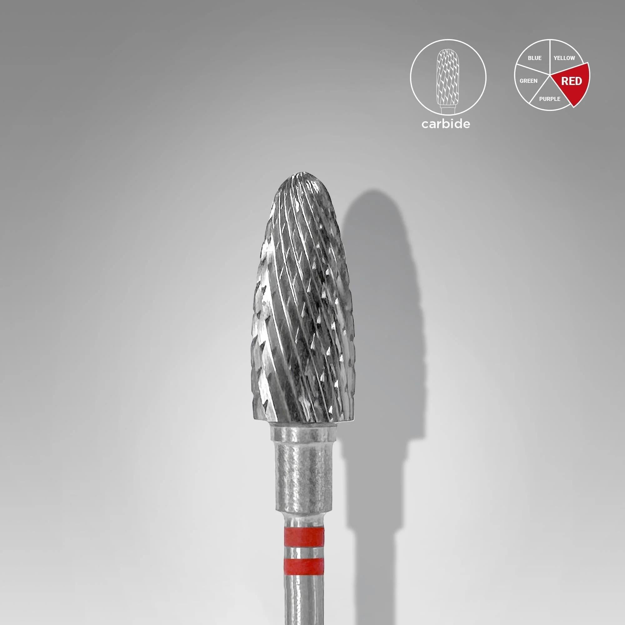 STALEKS PRO ÇELİK MISIR FREZE KIRMIZI 6,0mm/14mm