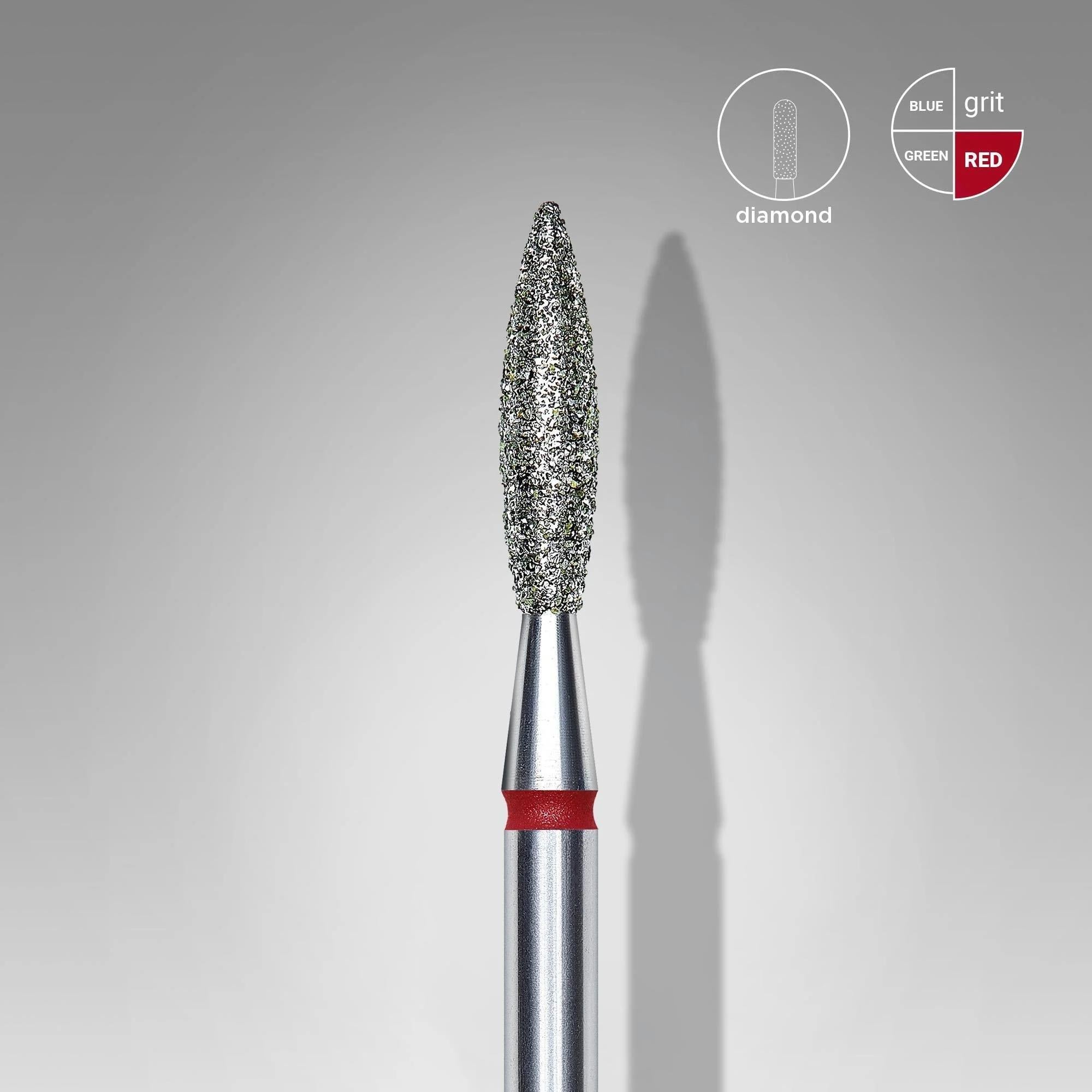 STALEKS PRO ELMAS ALEV FREZE KIRMIZI 2,3mm/10mm