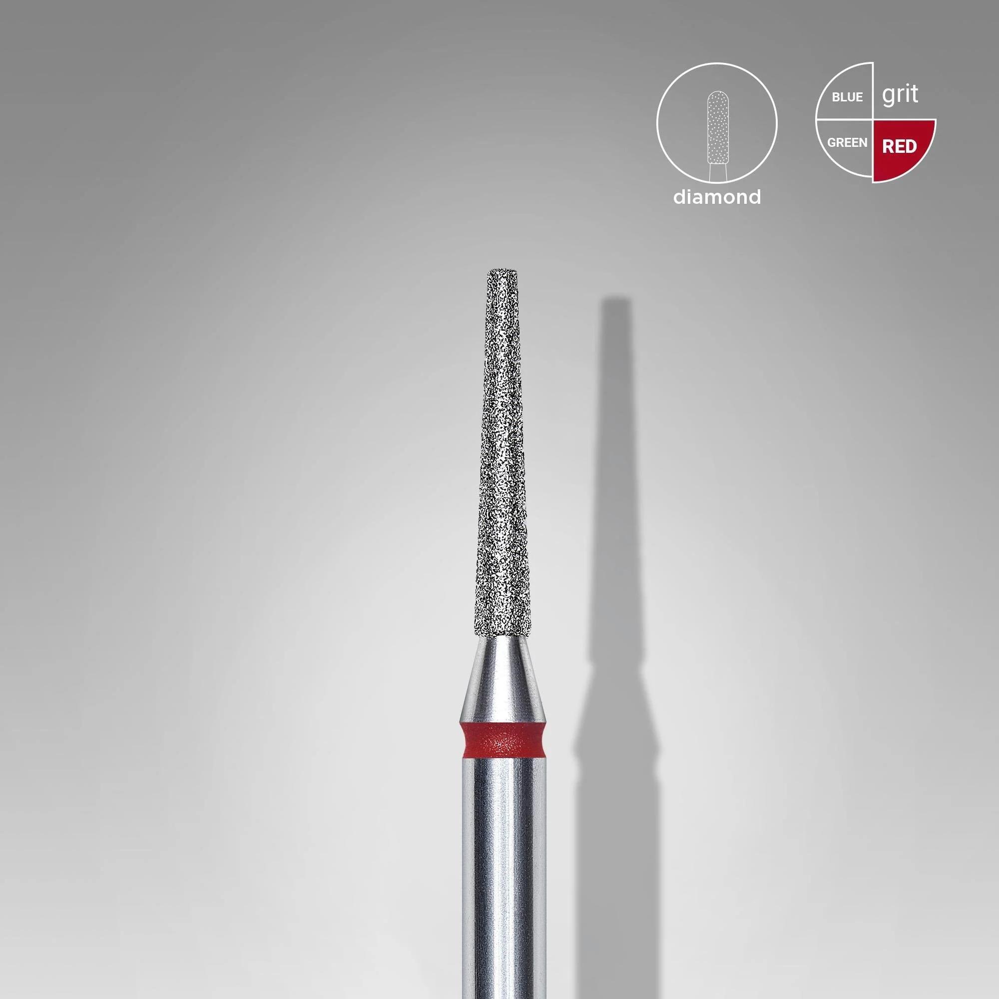 STALEKS PRO ELMAS K.KONİ FREZE KIRMIZI 1,6mm/10mm