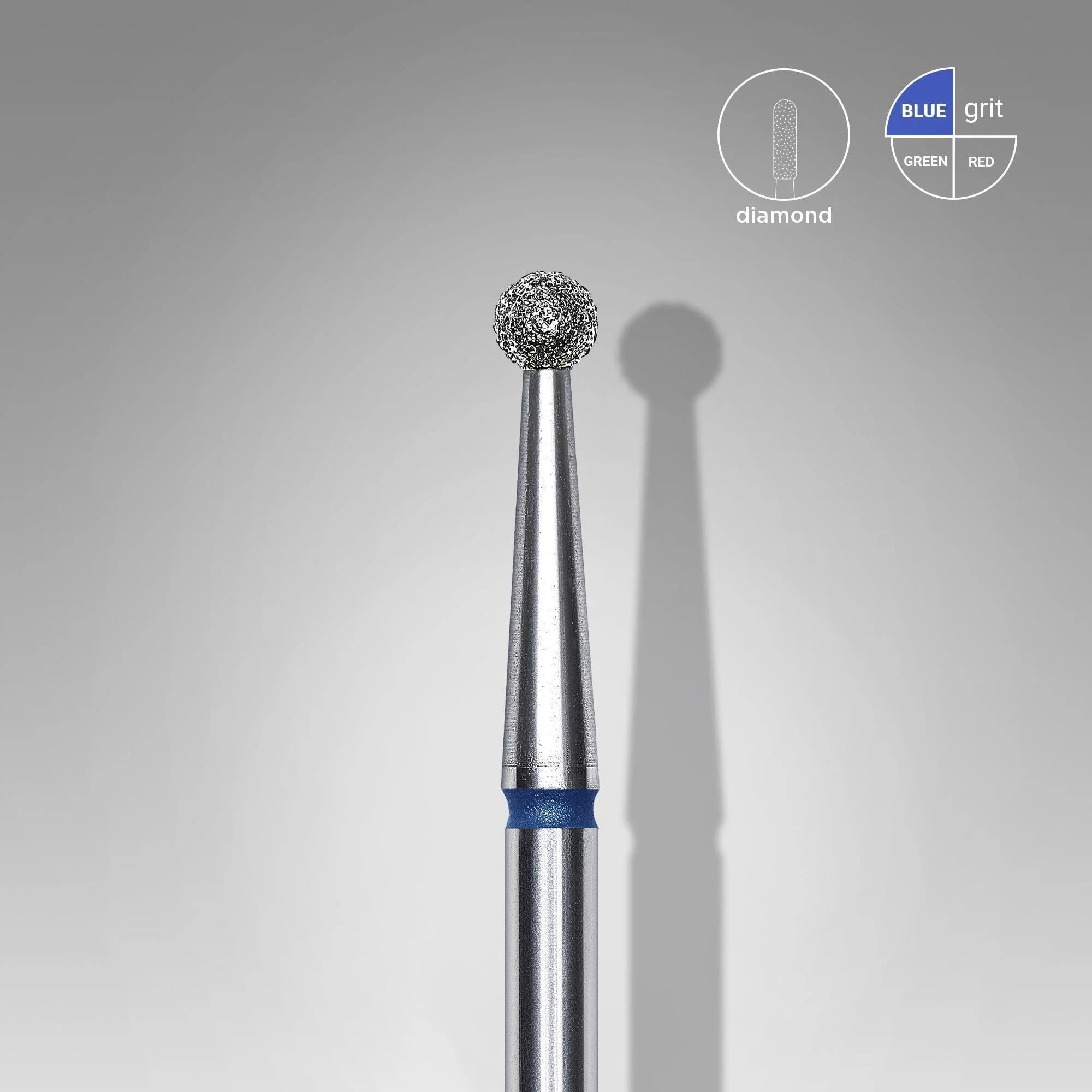 STALEKS PRO ELMAS KÜRE FREZE MAVİ 2,5mm