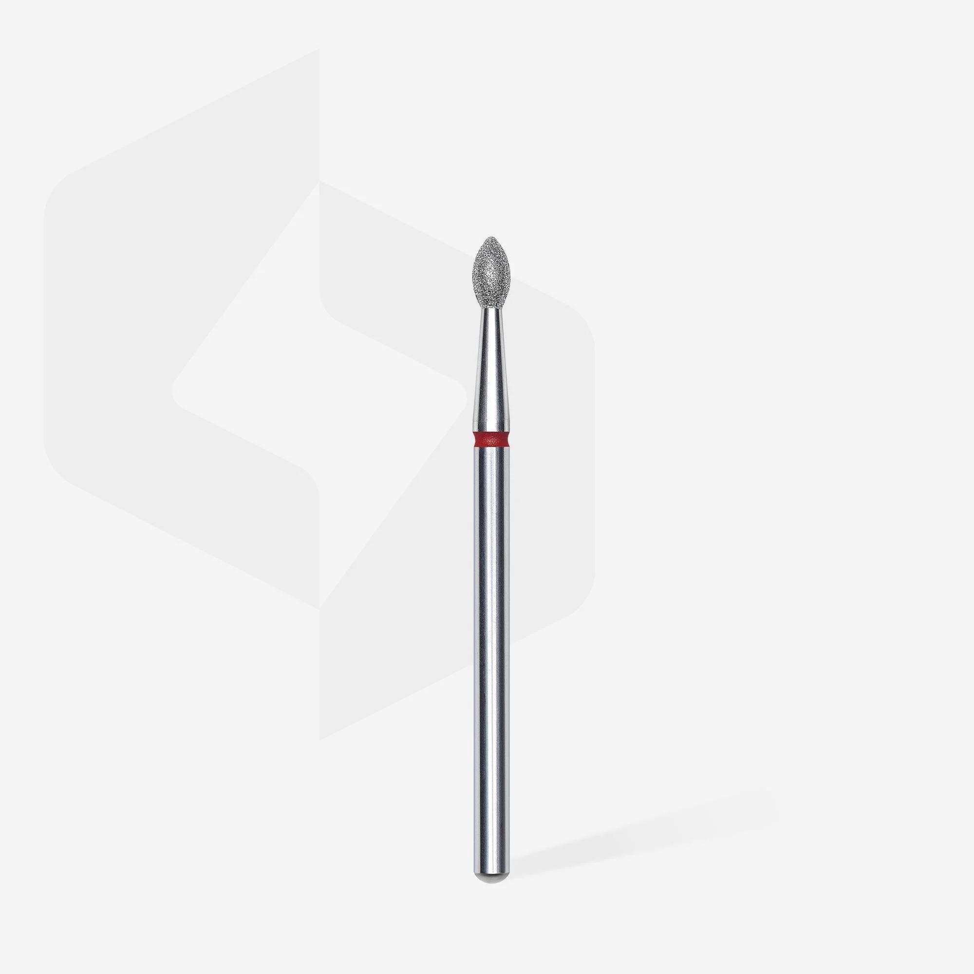 STALEKS PRO ELMAS TOMURCUK FREZE KIRMIZI 2,5mm/4,5