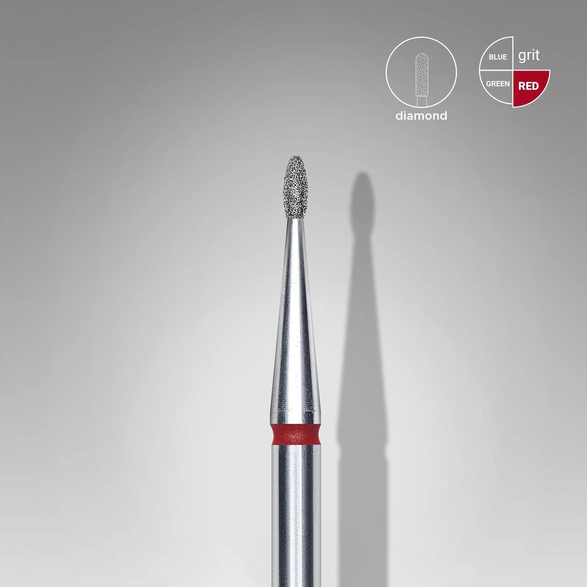 STALEKS PRO ELMAS TOMURCUK FREZE KIRMIZI 1,2mm/3mm