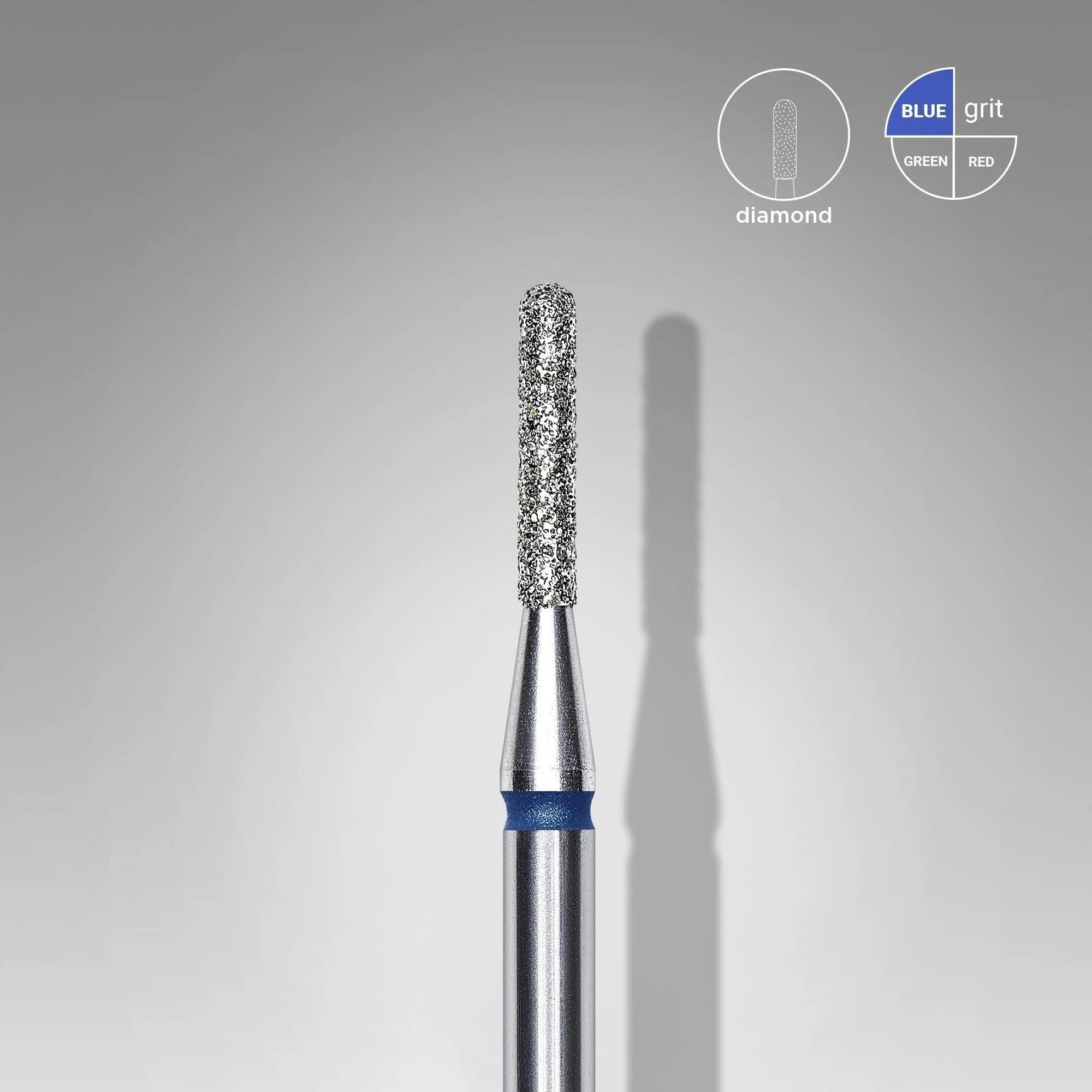STALEKS PRO ELMAS Y.SİLİNDİR FREZE MAVİ 1,4mm/8mm