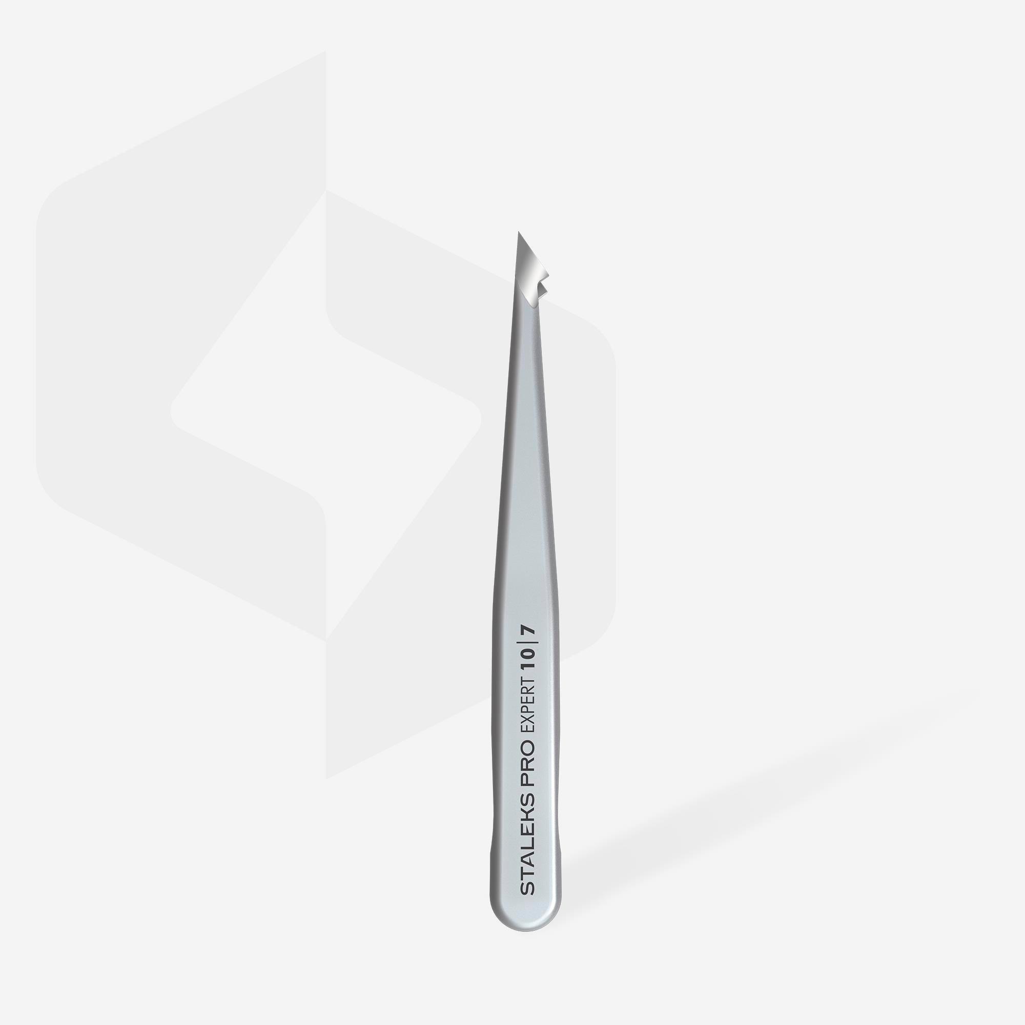 Staleks Pro Expert Kaş Cımbızı Eğimli Uç TE-10/7