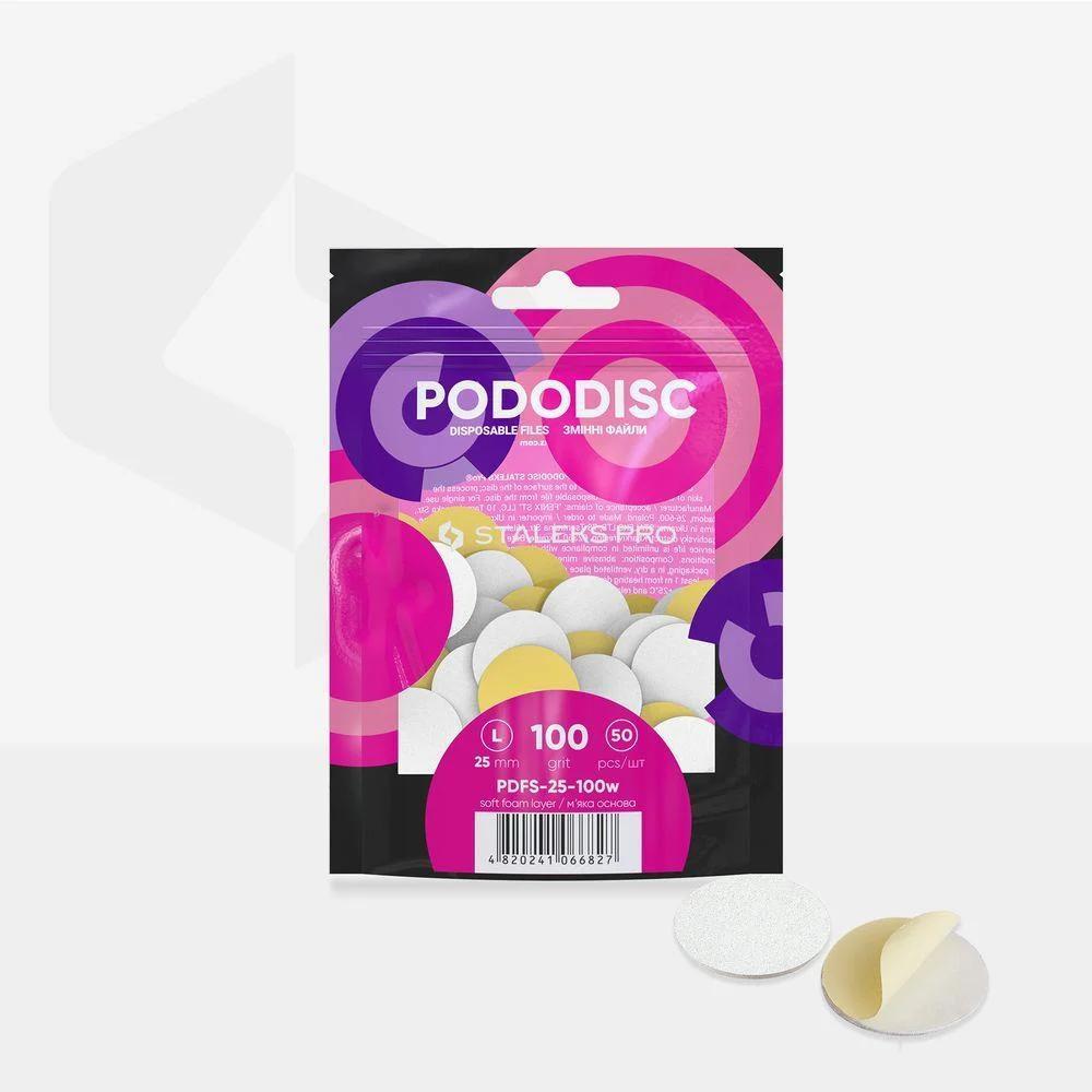 STALEKS PRO PODODISC L YEDEK TÖRPÜ 100 Grit 50pcs