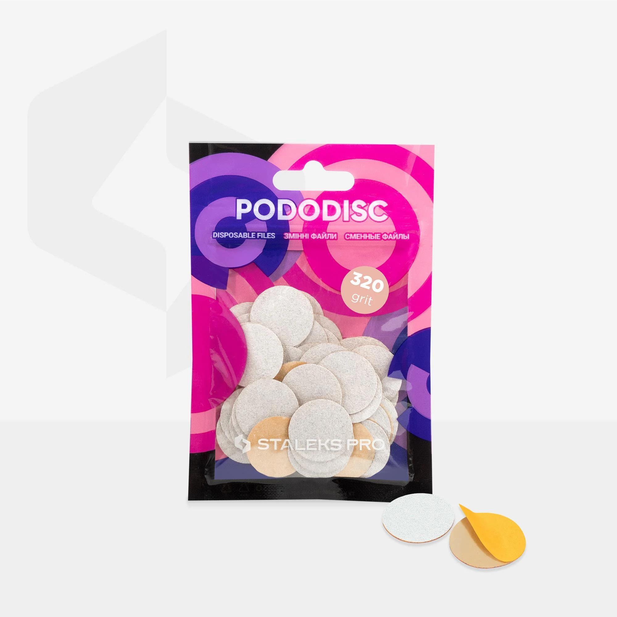 STALEKS PRO PODODISC M YEDEK TÖRPÜ 320 Grit 50pcs