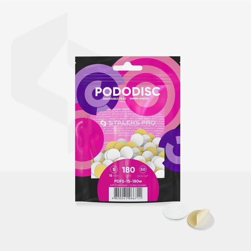 STALEKS PRO PODODISC S YEDEK TÖRPÜ 180 Grit 50pcs