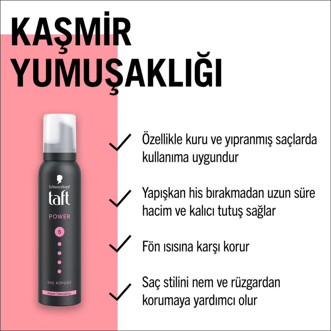 Taft Köpük 150Ml. Power Cashmere 5