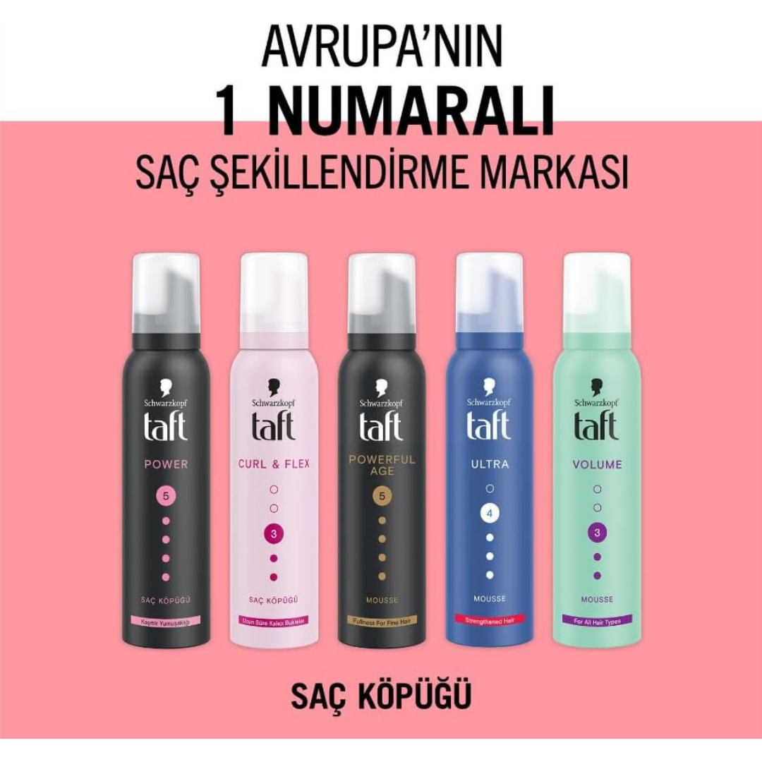 Taft Köpük 150Ml. Power Cashmere 5