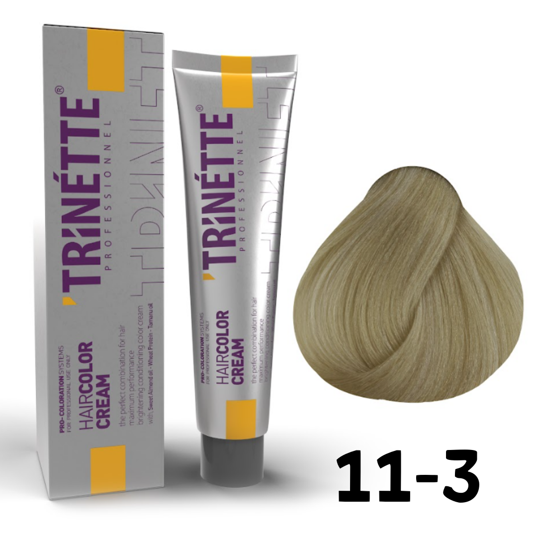Trinette Saç Boyası 100ml. 11-3 Ç.A. Dore Sarı