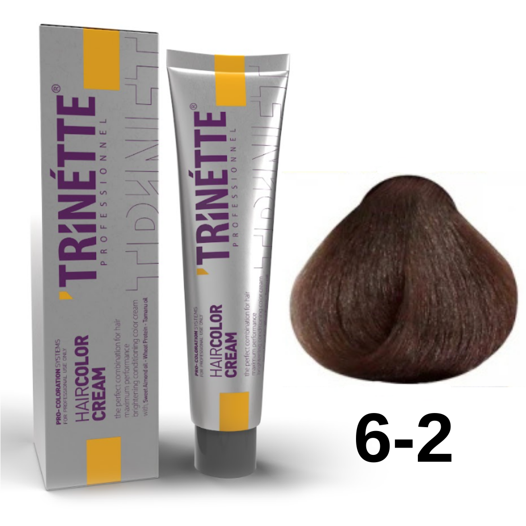 Trinette Saç Boyası 100ml. 6-2 K.Kumral İrize
