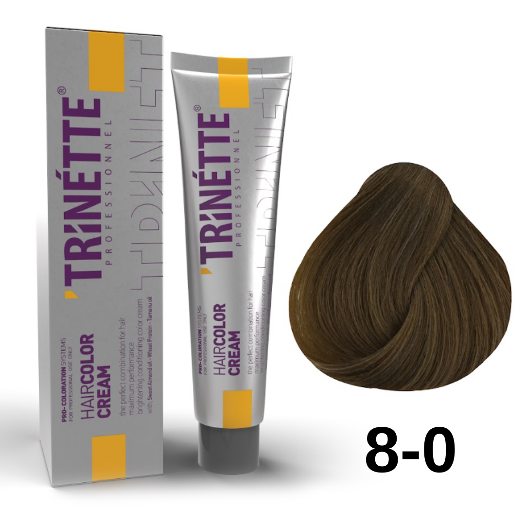 Trinette Saç Boyası 60ml. 8-0 Yoğun Açık Kumral