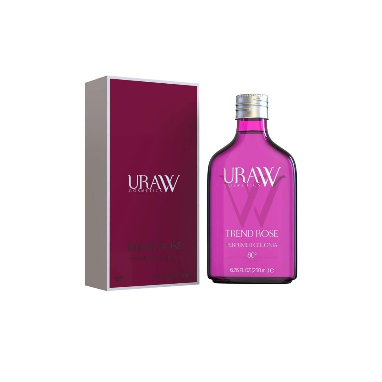 Uraw Trend Rose Parfümlü Kolonya