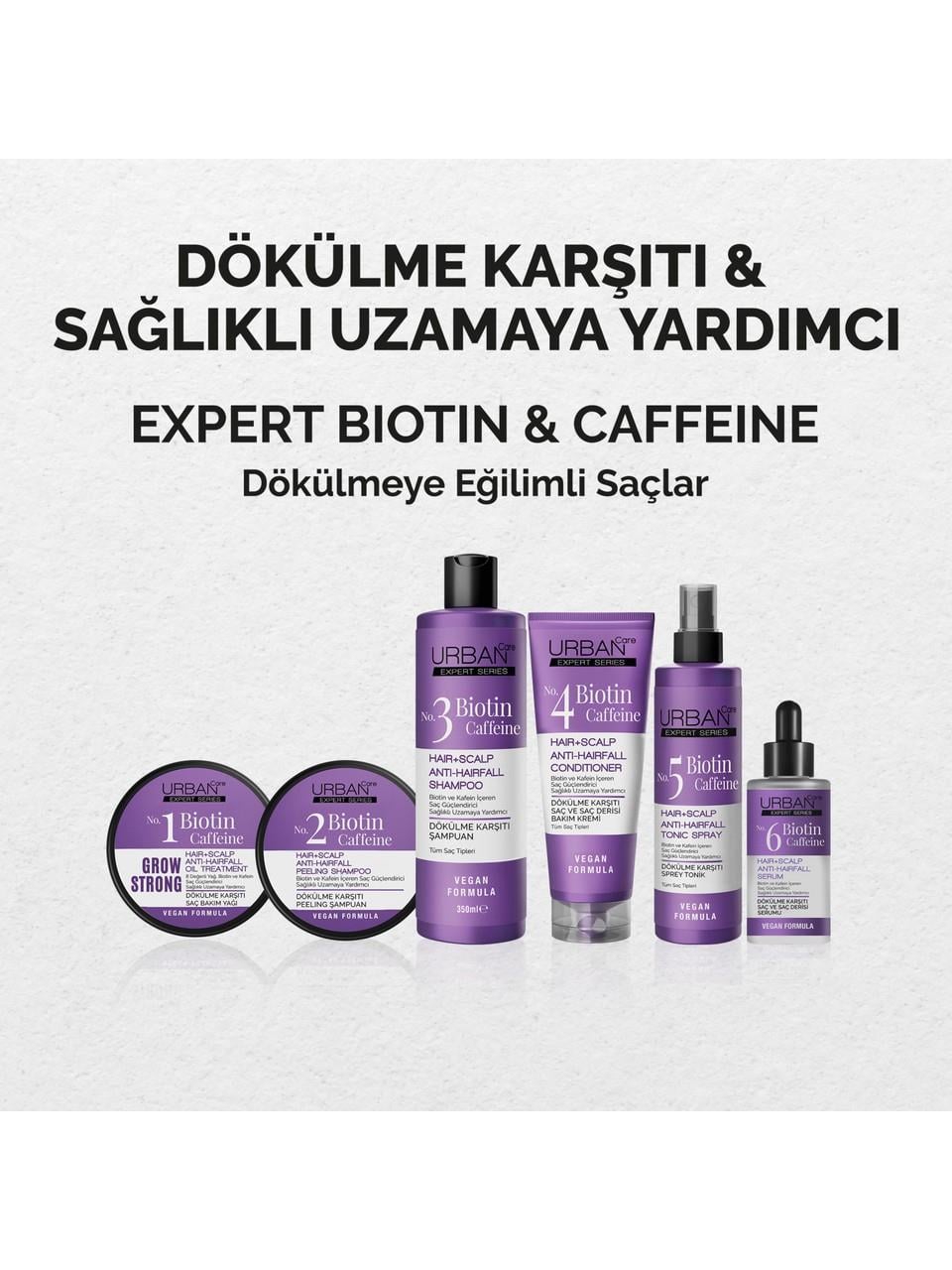 Urban Saç Serumu 50ml. Biotin&Caffeine No:6
