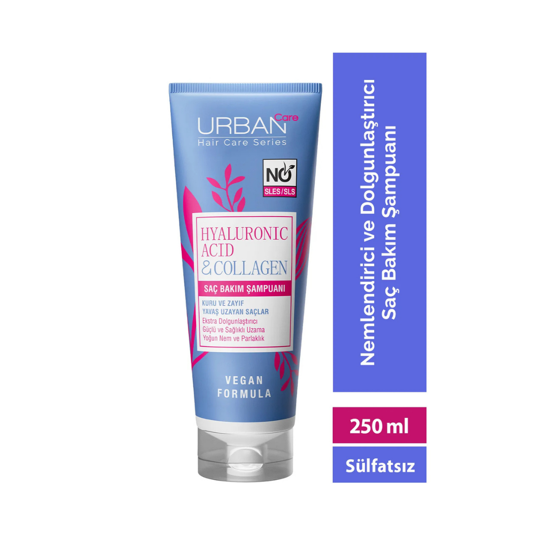 Urban Şampuan 250ml Hyaluronic Acid&Collagen