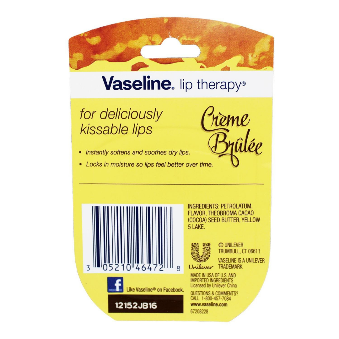 Vaseline Lip 7gr. Creme Brulee