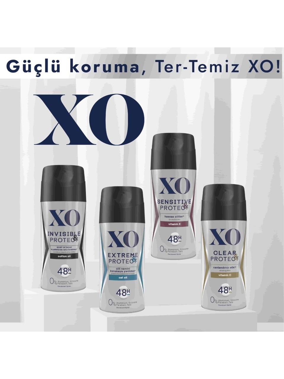 Xo Deodorant Clear&Protect 150 Ml. Man