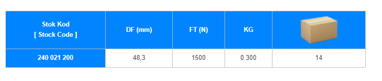 240-4 Yan Bağlanti Takozu