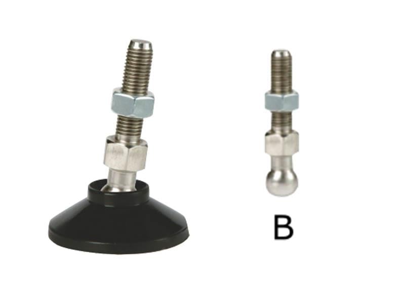 Model:501 - 505 Plasti̇k Pabuç Tabani ((Ø80)-6 Köşeli̇ Metal Çi̇nko Kaplama)