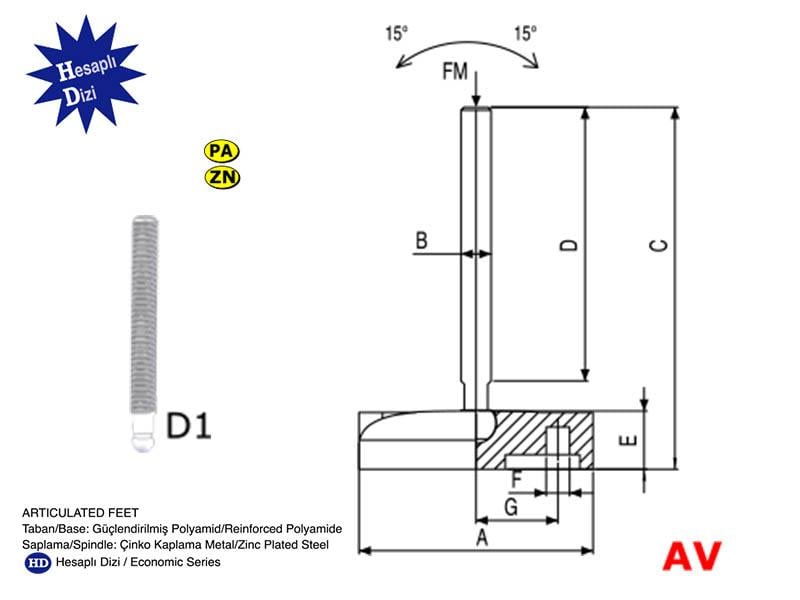 Model:515 Düz Taban Ve Mi̇lli̇ Mafsalli Plasti̇k Pabuç (2 Köşeli̇ Metal Paslanmaz)