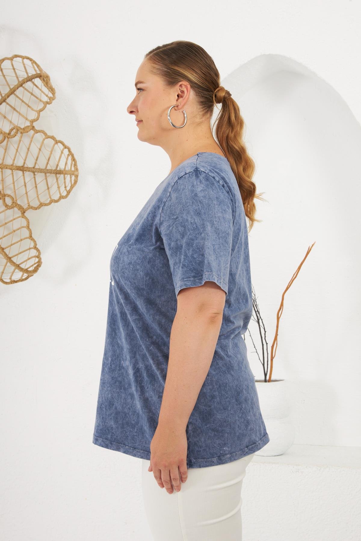 BOYAMALI T-SHİRT  44-50