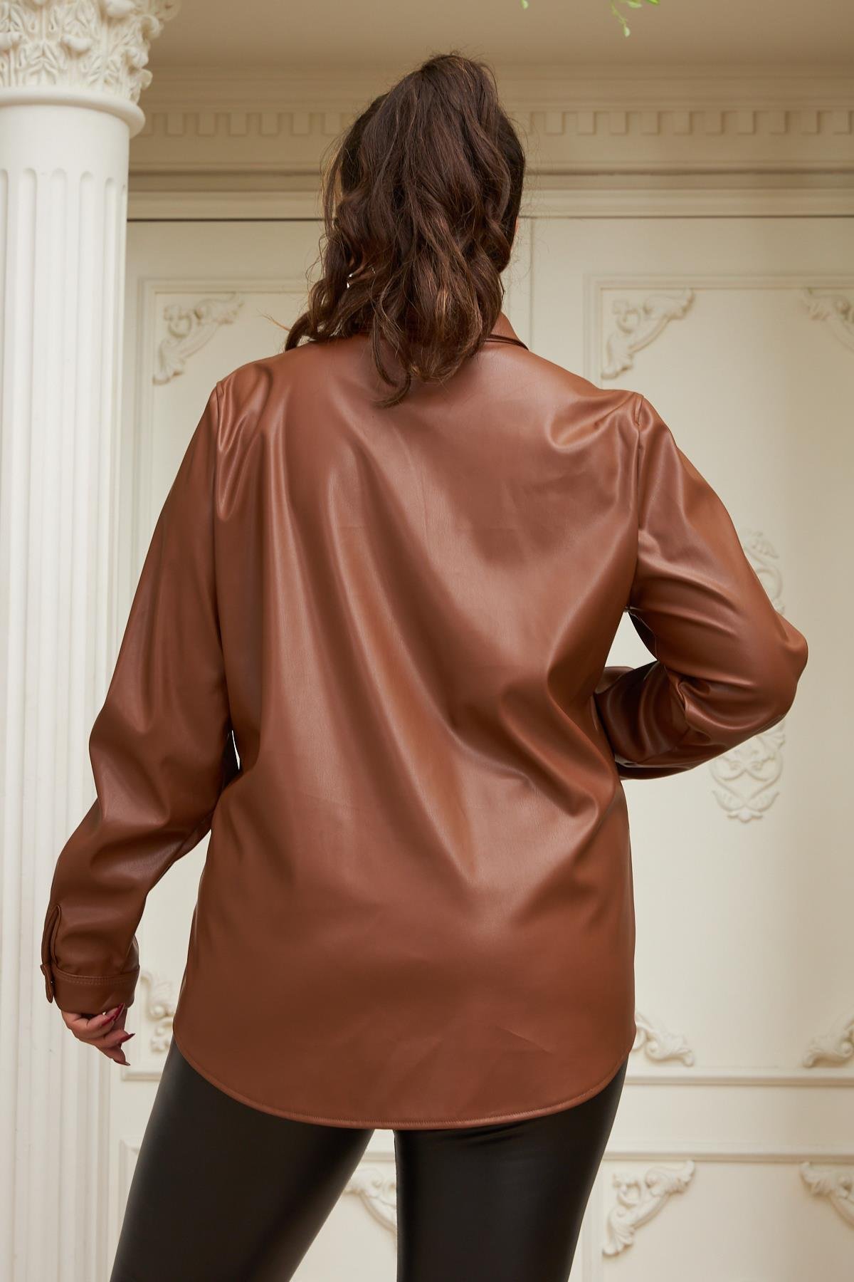 DERİ GÖMLEK   44-50