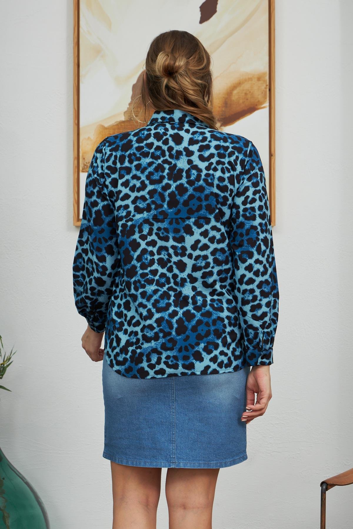 LEOPAR GÖMLEK  44-54