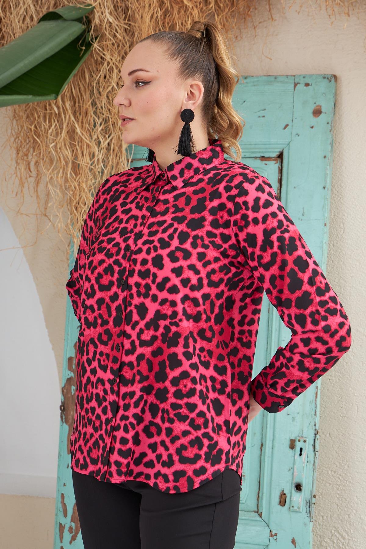 LEOPAR GÖMLEK  44-54