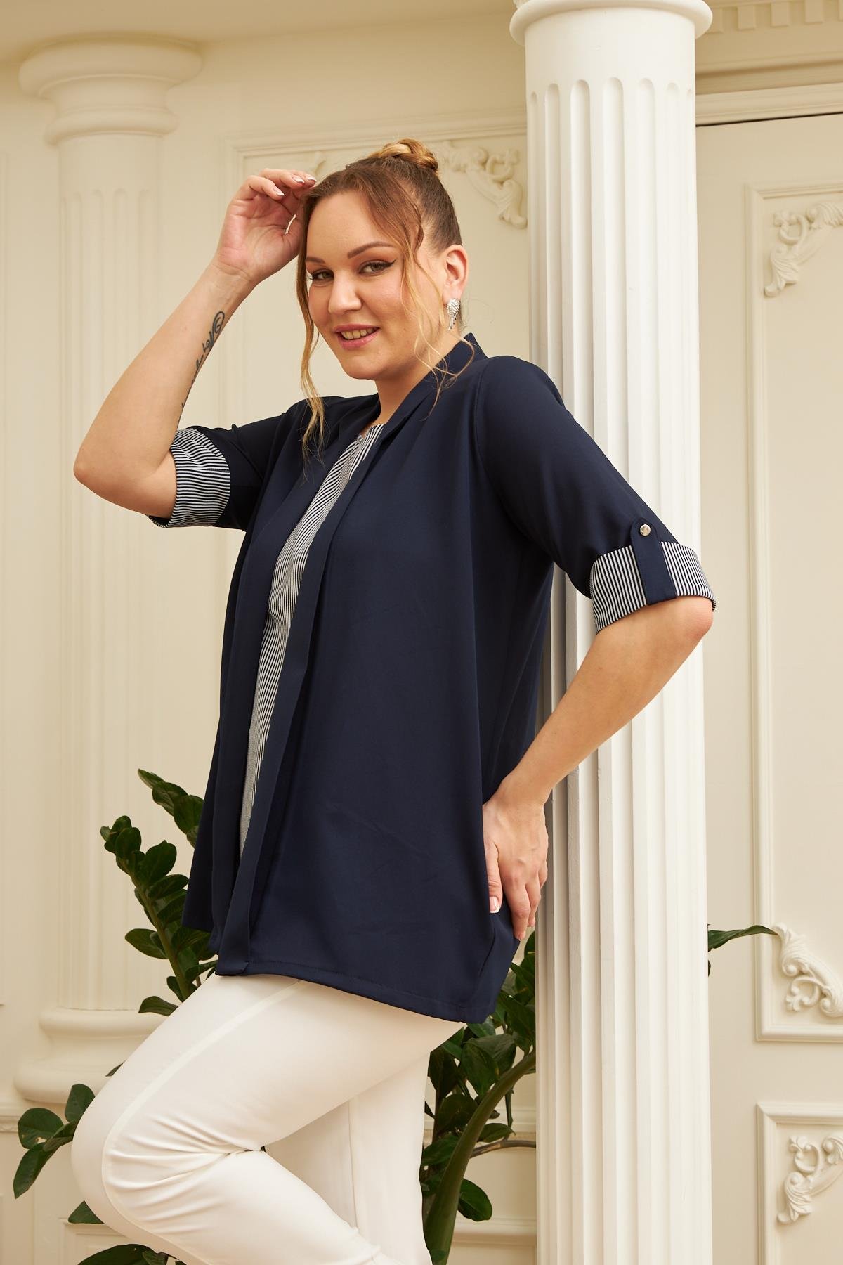 Rmg Atlet Ceket Lacivert İkili Takım