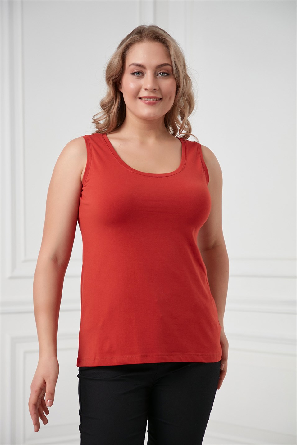 RMG Büyük Beden Kiremit Atlet