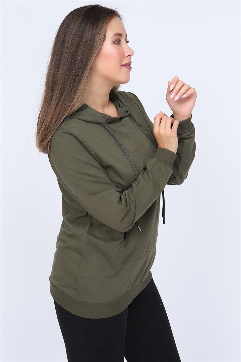 RMG Büyük Beden Sweatshirt